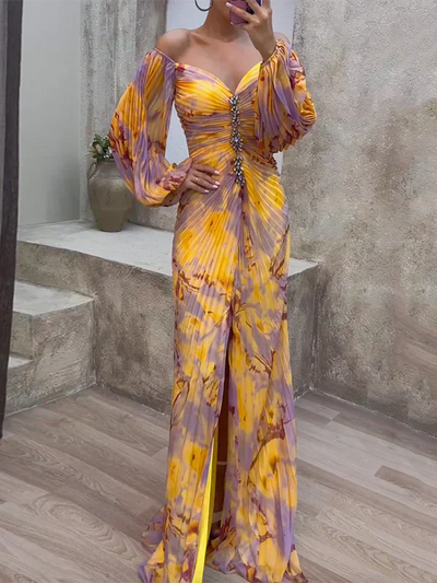 Gisselle - Verfijnde Elegantie met V-Hals