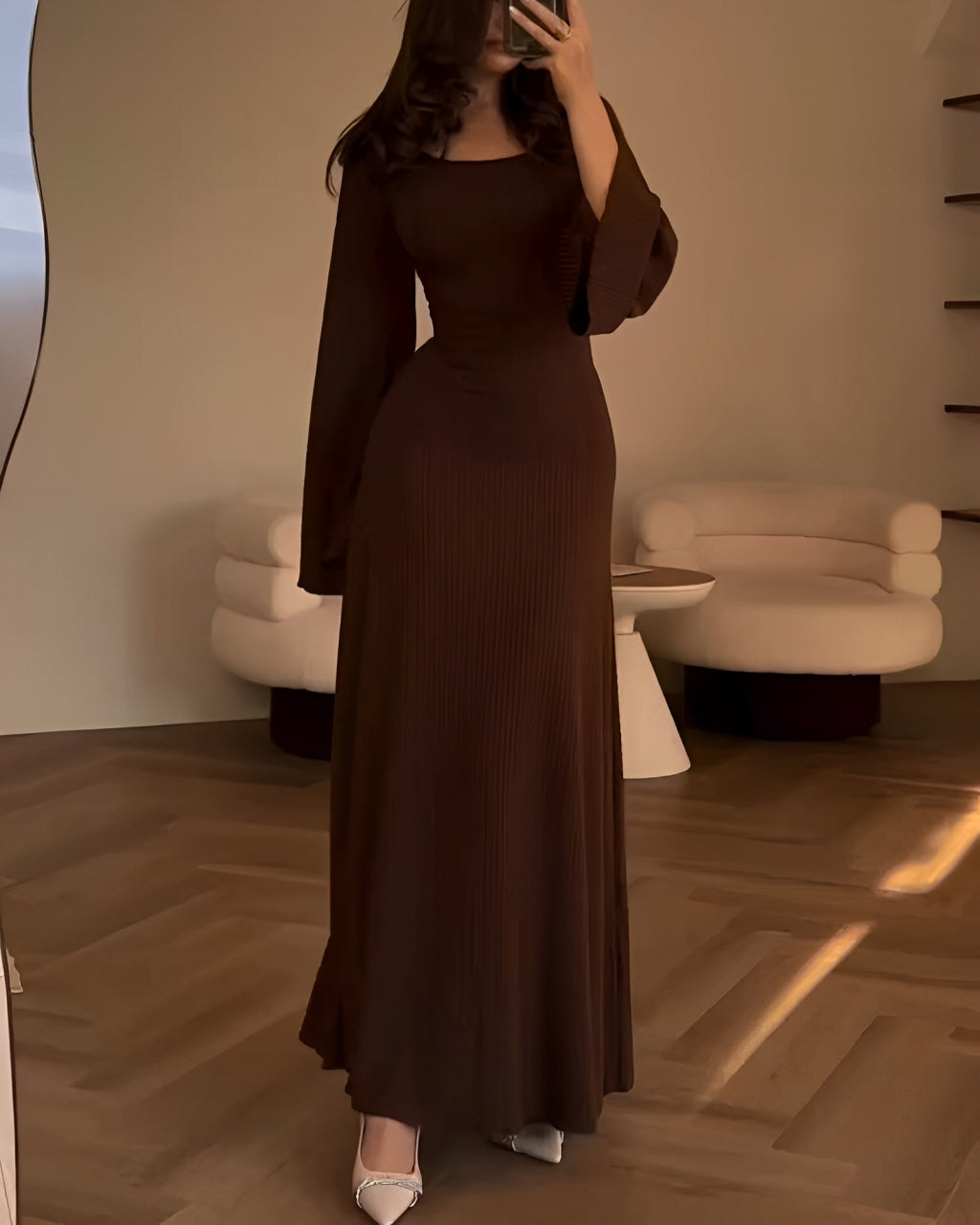 Gabriella - Elegante Lange Jurk