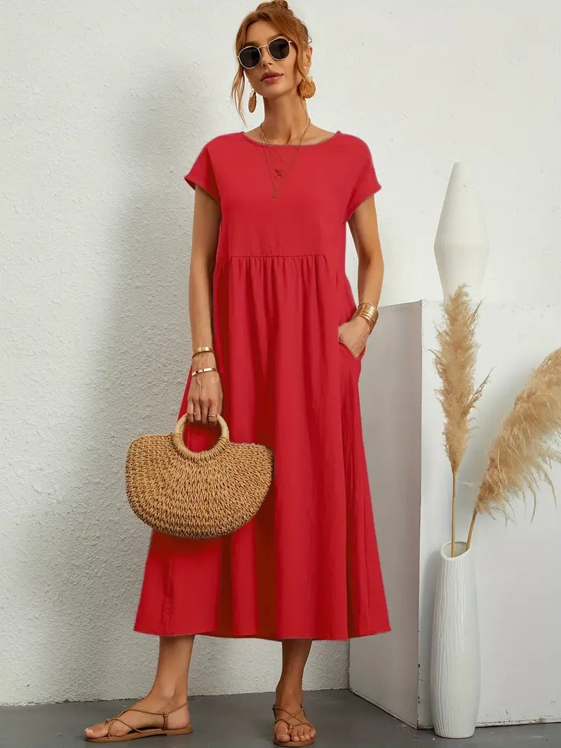 Jeane - Zachte en Elegante Jurk