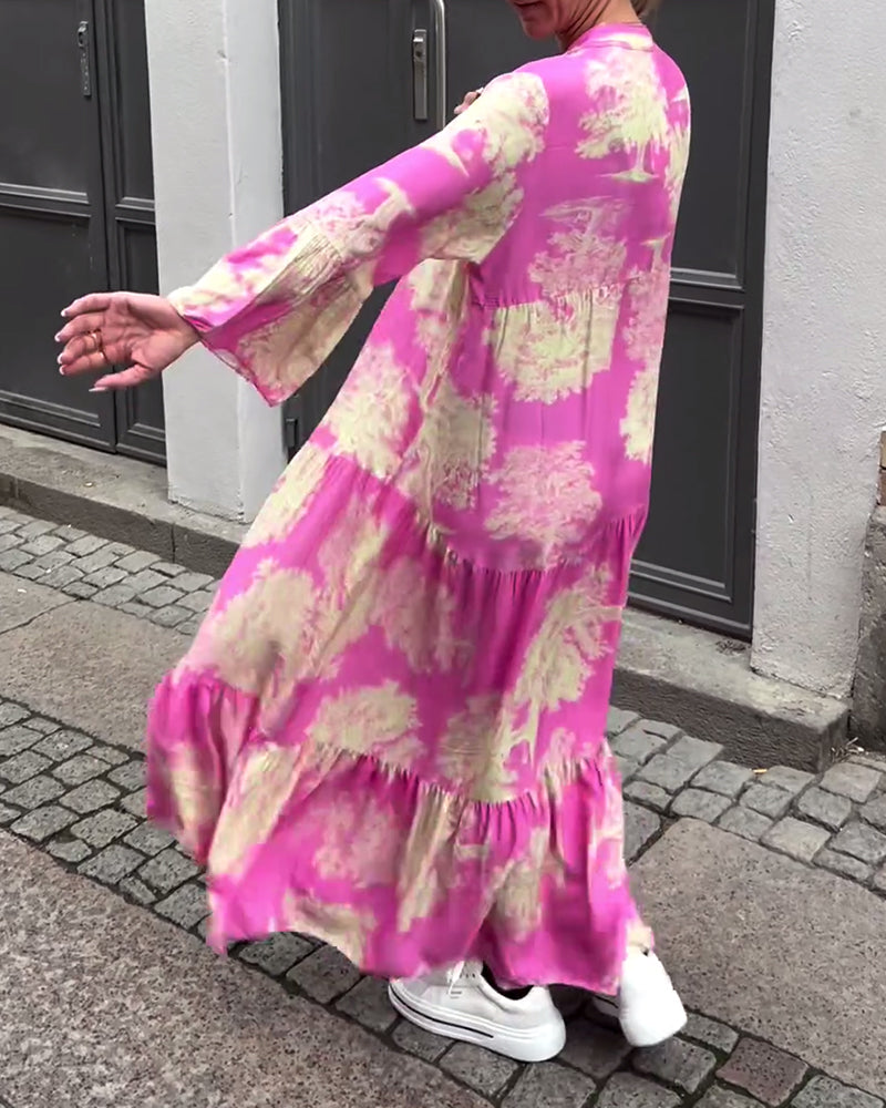 Fransesca - Elegante Vloeiende Jurk