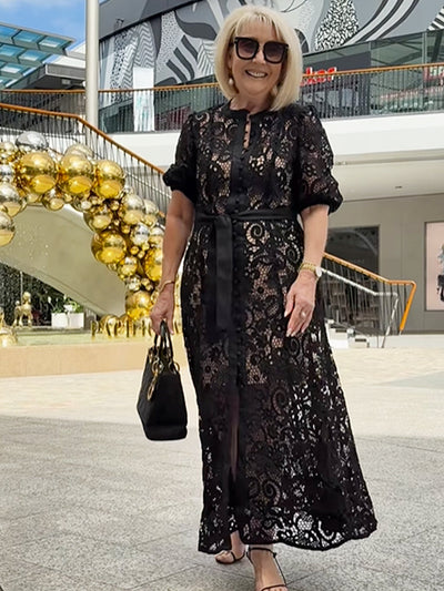 Charlotte - Tijdloze Elegante Maxi-jurk