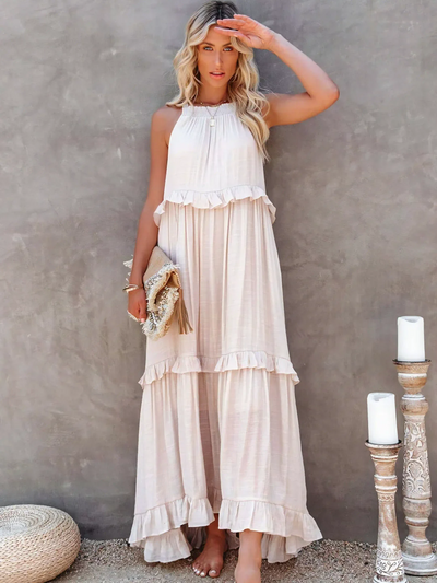 Mabel - Elegante en Lichte Maxi Jurk
