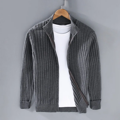 Massimo - Tijdloze Katoenen Cardigan