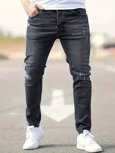 Alex - Trendy Versleten Jeans