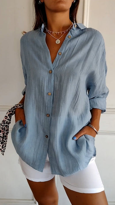 Krisha - Oversized Elegante Blouse