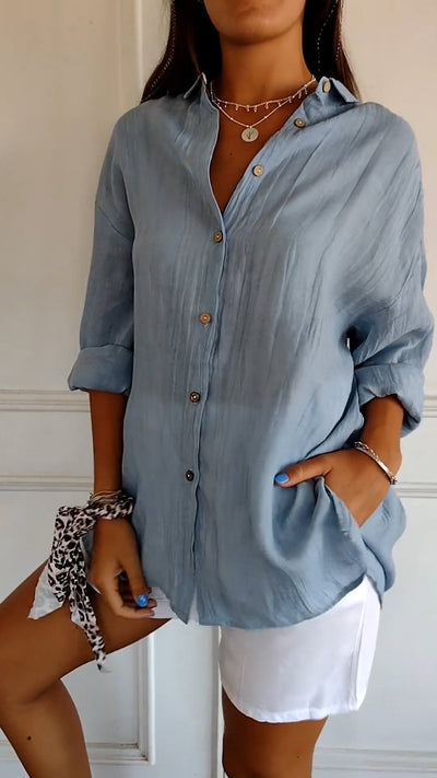 Krisha - Oversized Elegante Blouse