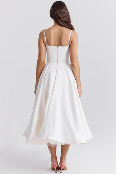 Louane - Elegante Midi Jurk