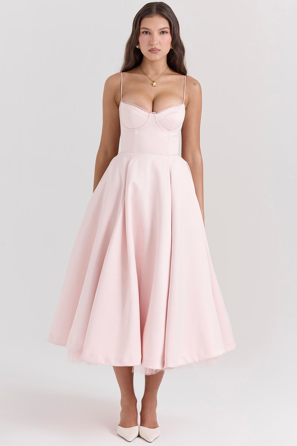 Louane - Elegante Midi Jurk