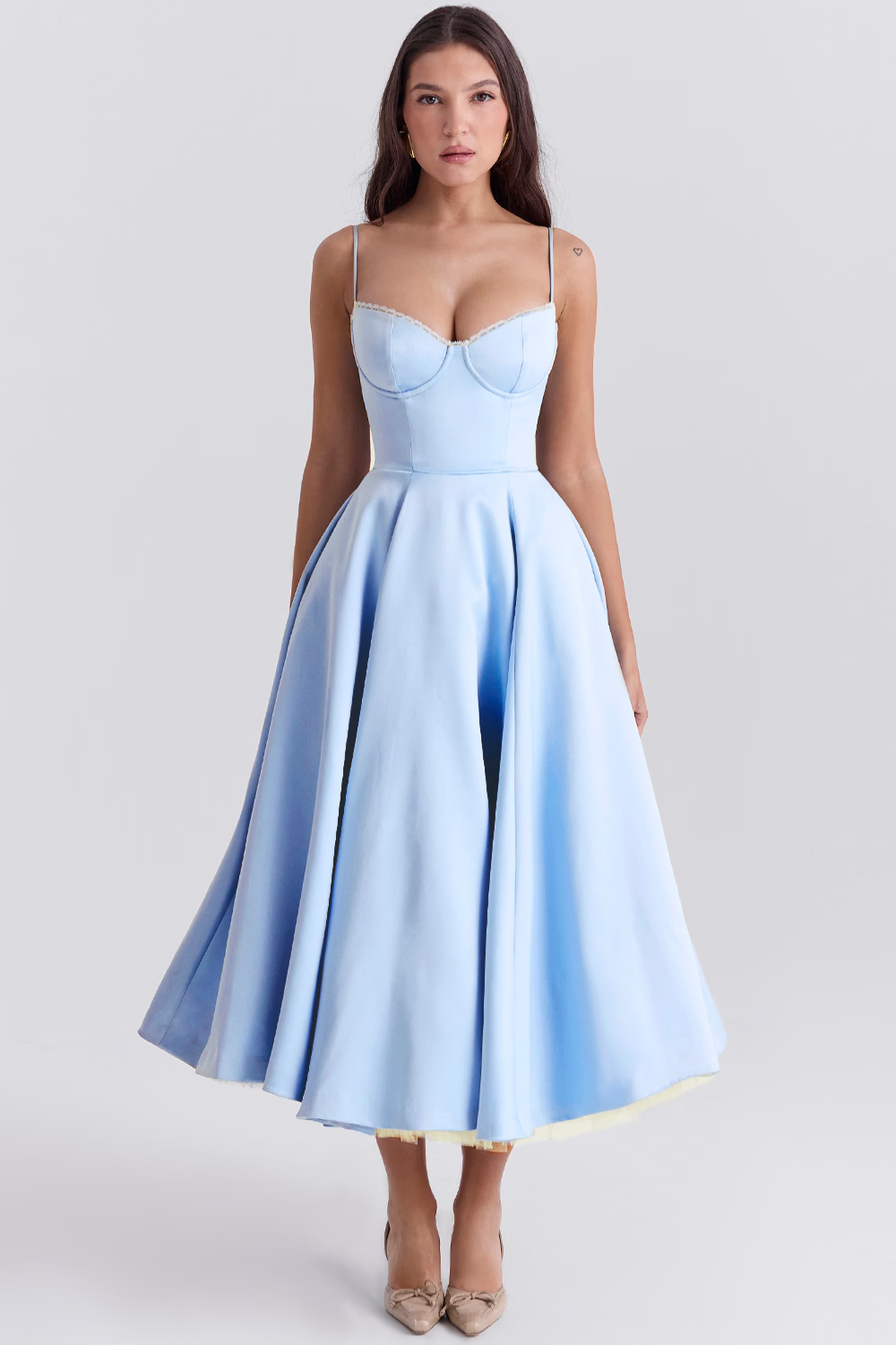 Louane - Elegante Midi Jurk