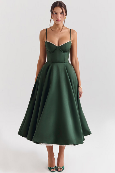 Louane - Elegante Midi Jurk