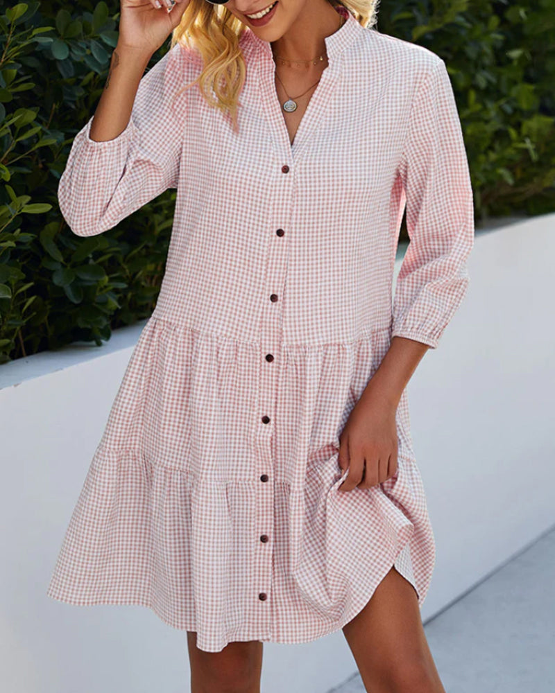 Emilia - Luxe Lente Midi Jurk