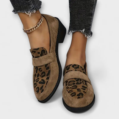 Karla - Elegante Luipaardprint Schoenen