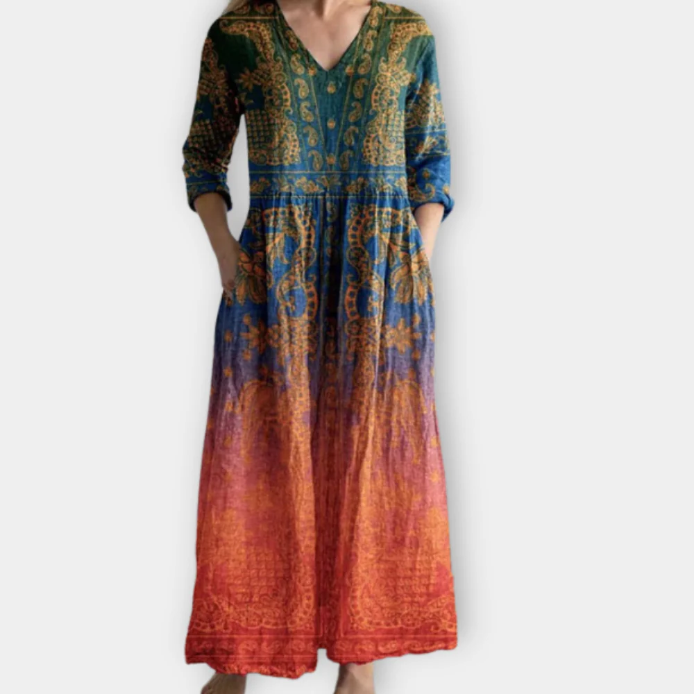 Ferlene - Luchtige Boho Jurk