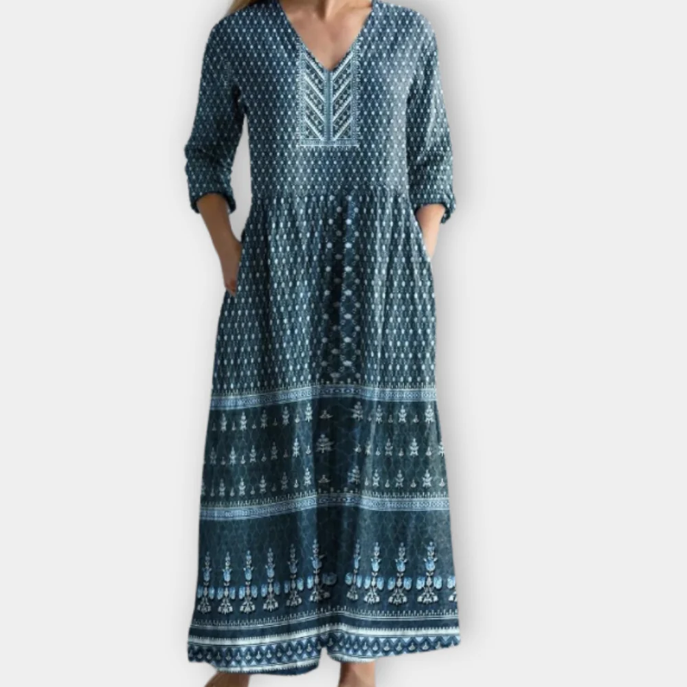 Glenda - Elegante Boho Zomerjurk