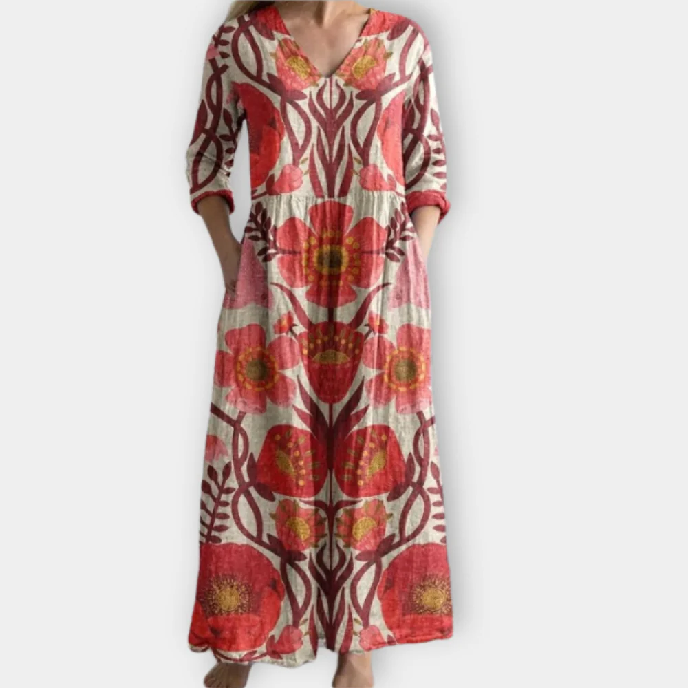 Herlene - Luchtige Boho Jurk