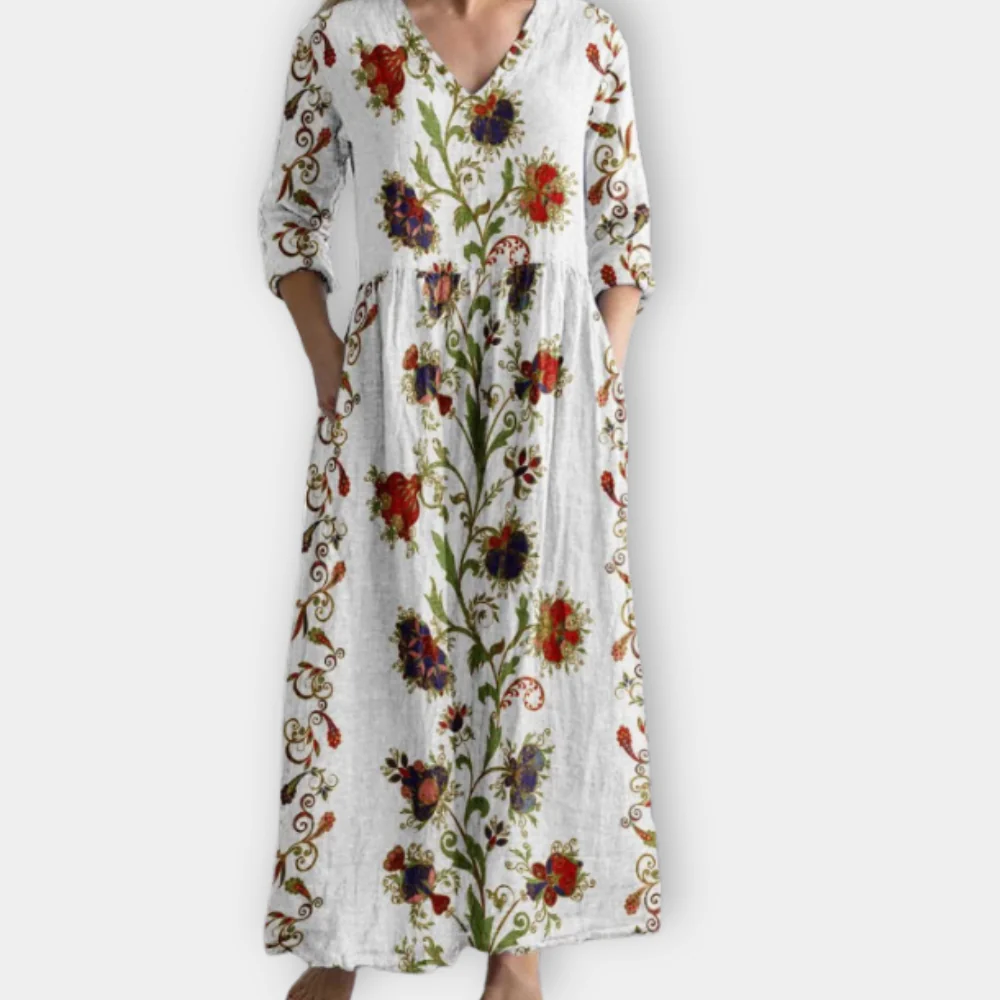 Ina - Elegante Zomer Boho Jurk