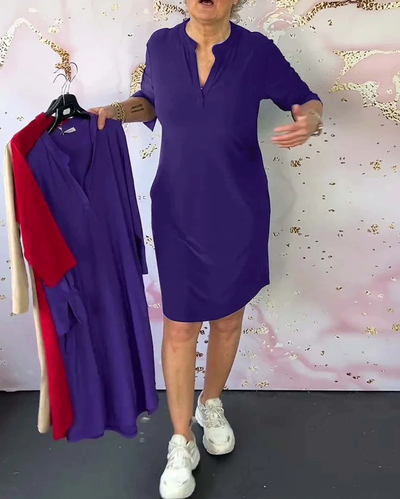 Hanlyn - Elegante Minimalistische Jurk