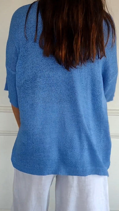 Anna - Chic Top in Breiwerk