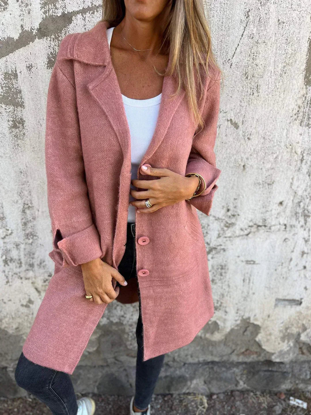 Audrey - Chique Minimalistische Jas