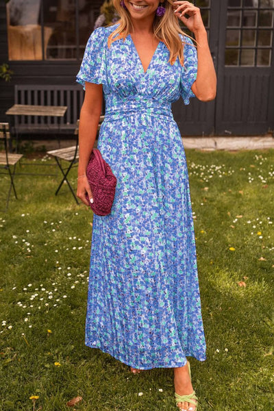 Pauline - Romantische Bloemenjurk