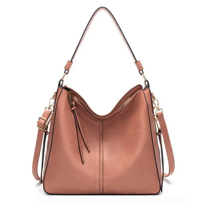 Zayla - Tijdloze Leren Hobo Tas