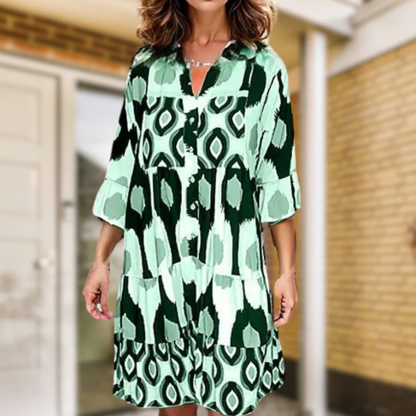 Margaretha - Elegante Lente Jurk
