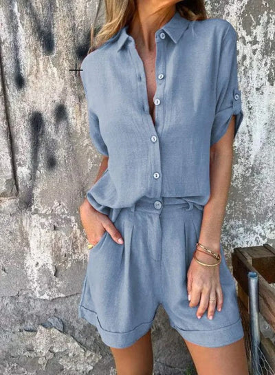 Rivia - Lichte Linnen Set