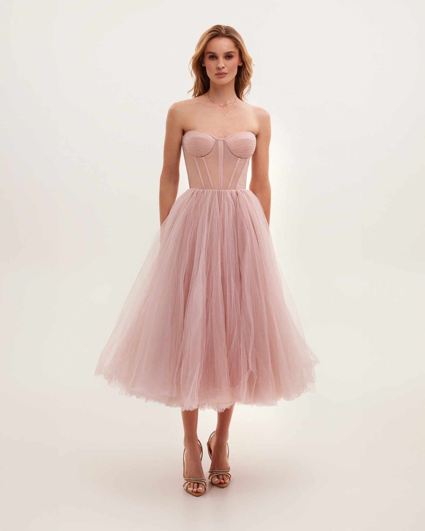 Judith - Elegante Strapless Jurk