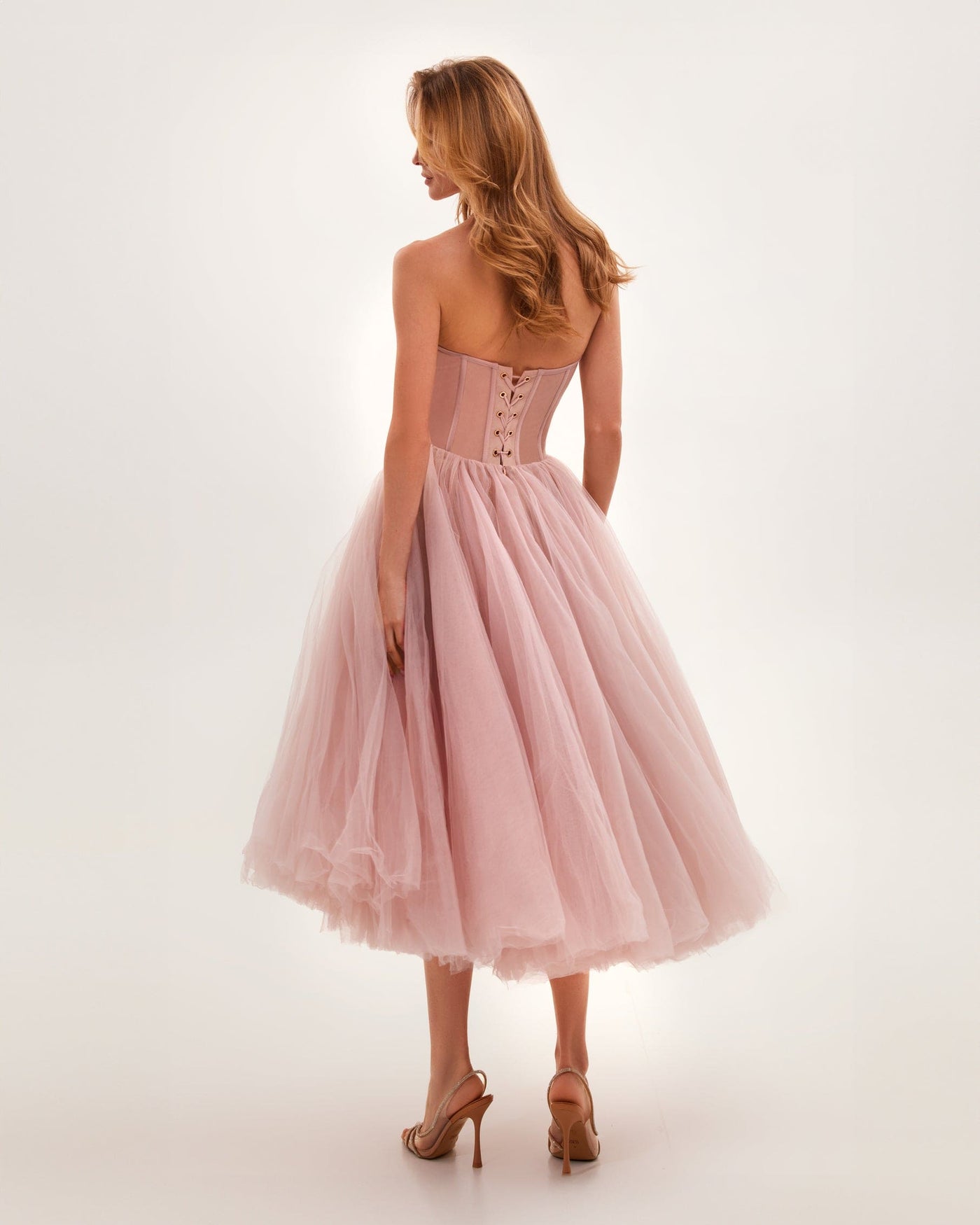 Judith - Elegante Strapless Jurk