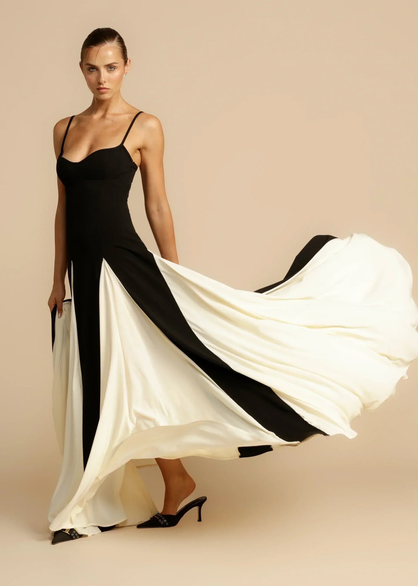 Sandra - Elegante Lange Jurk
