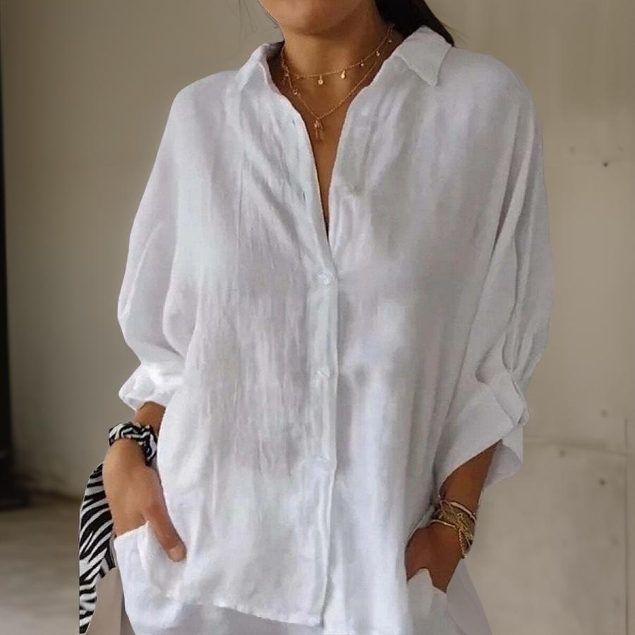 Linda - Elegante Linnen Blouse