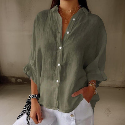 Linda - Elegante Linnen Blouse