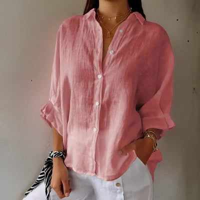 Linda - Elegante Linnen Blouse