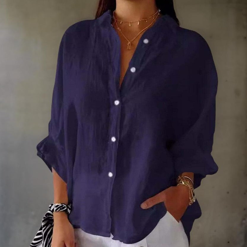 Linda - Elegante Linnen Blouse