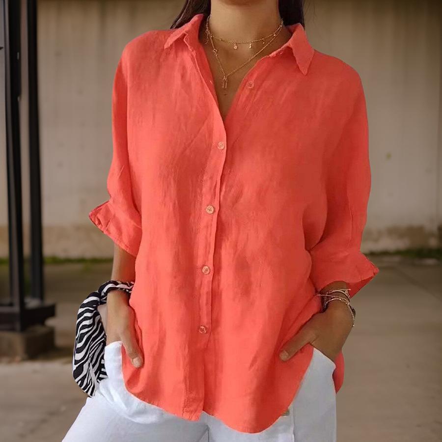 Linda - Elegante Linnen Blouse