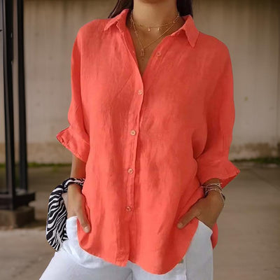 Linda - Elegante Linnen Blouse
