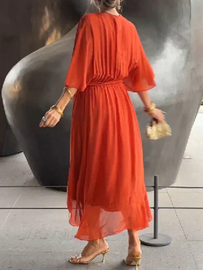 Monica - Elegante Vloeiende Jurk