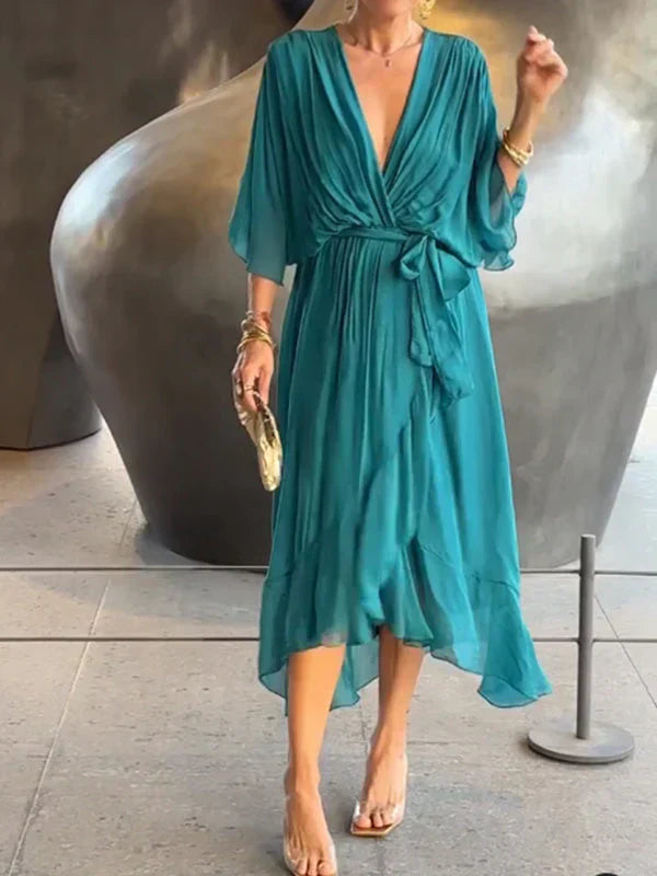 Monica - Elegante Vloeiende Jurk