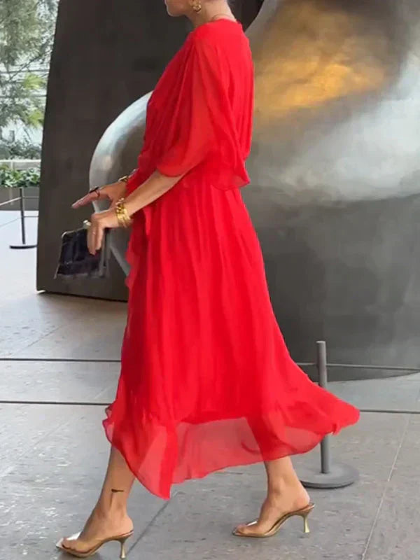 Monica - Elegante Vloeiende Jurk