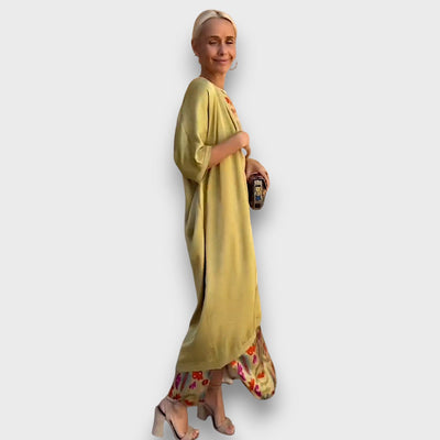 Elveria - Maxi jurk met cardigan