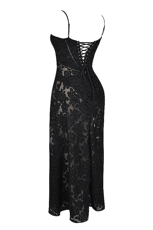 Paulette - Elegante Lange Jurk