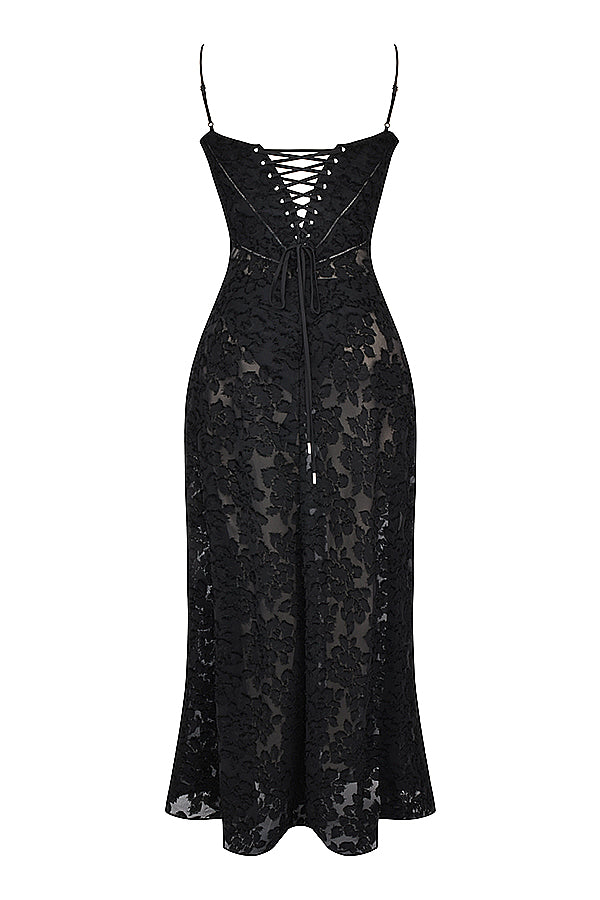 Paulette - Elegante Lange Jurk