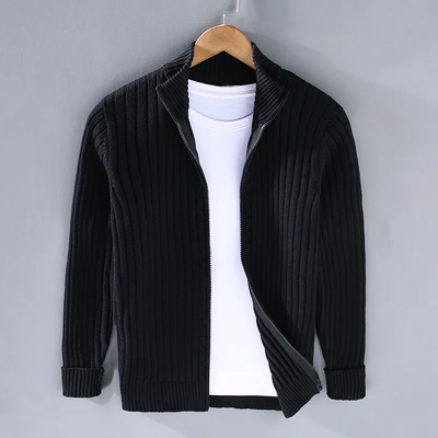 Massimo - Tijdloze Katoenen Cardigan