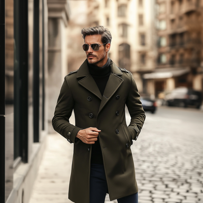 Noah - Elegante Lange Mantel