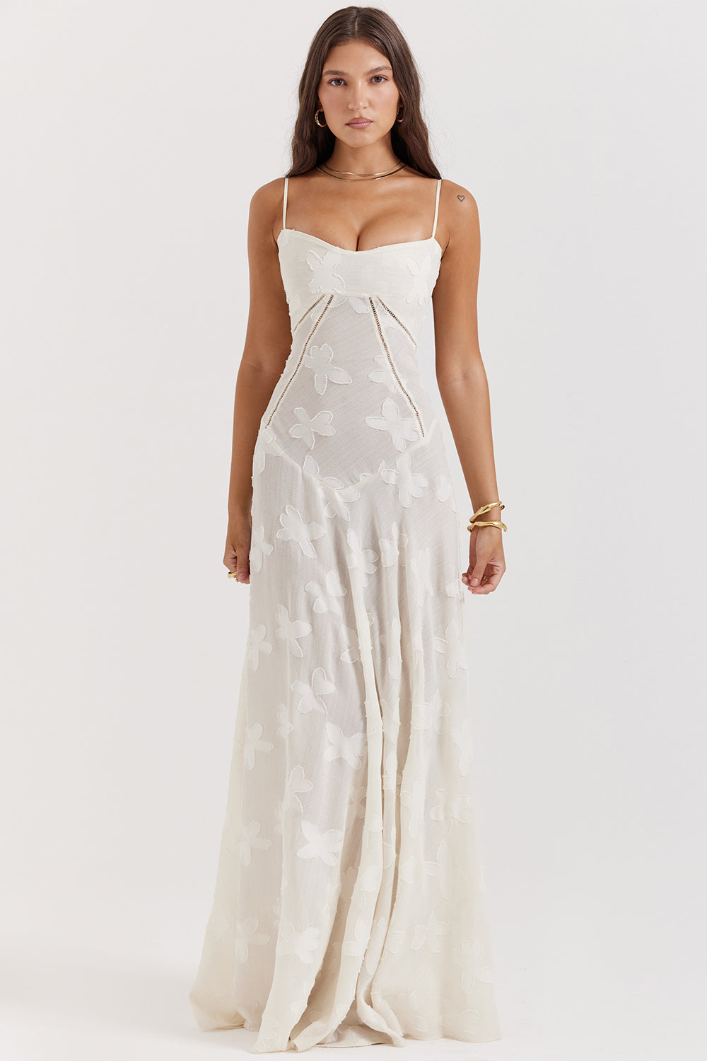 Paulette - Elegante Lange Jurk