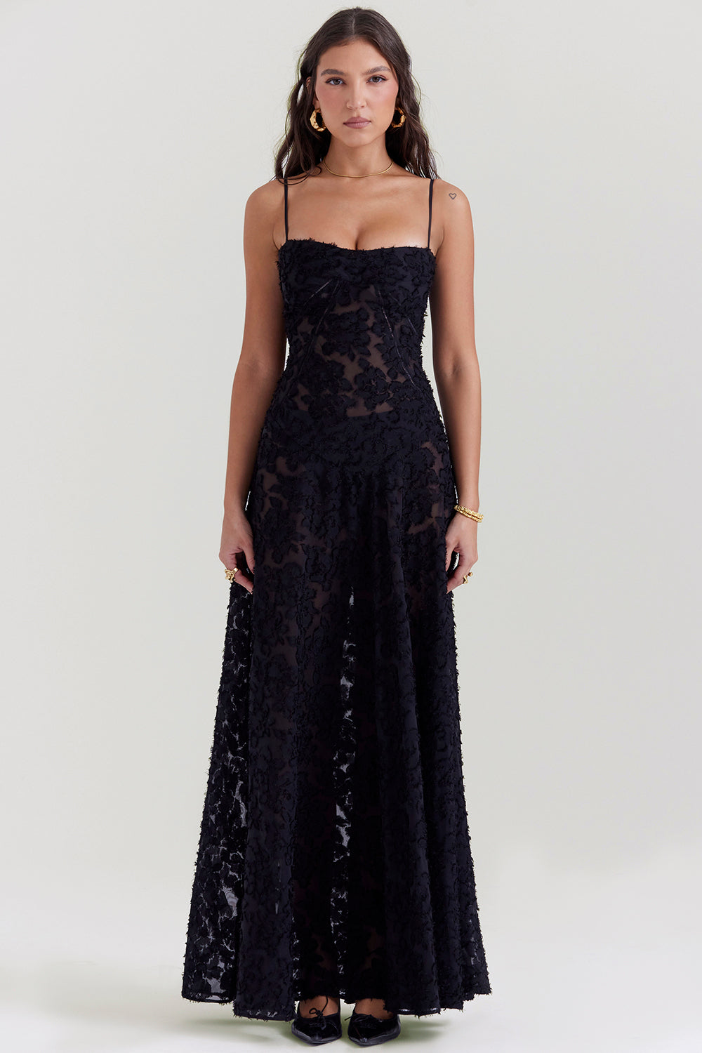 Paulette - Elegante Lange Jurk