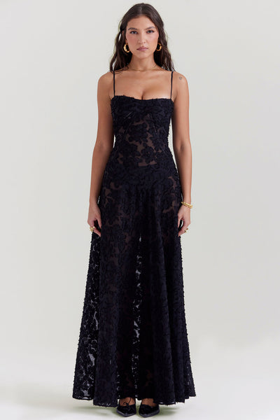 Paulette - Elegante Lange Jurk