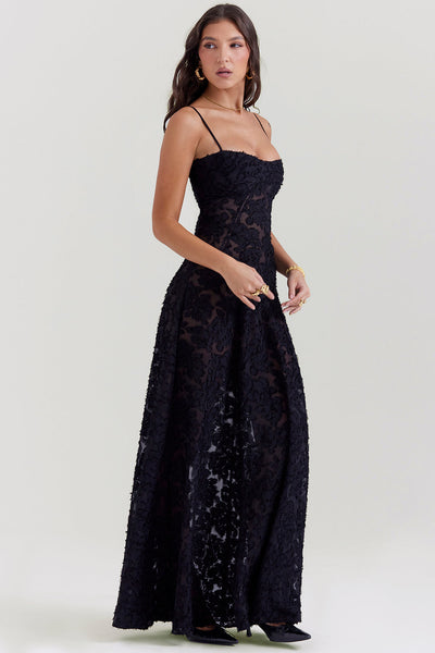 Paulette - Elegante Lange Jurk
