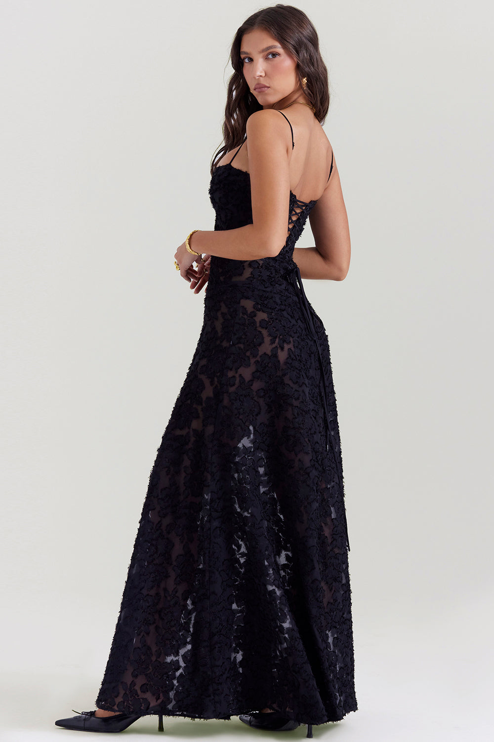 Paulette - Elegante Lange Jurk