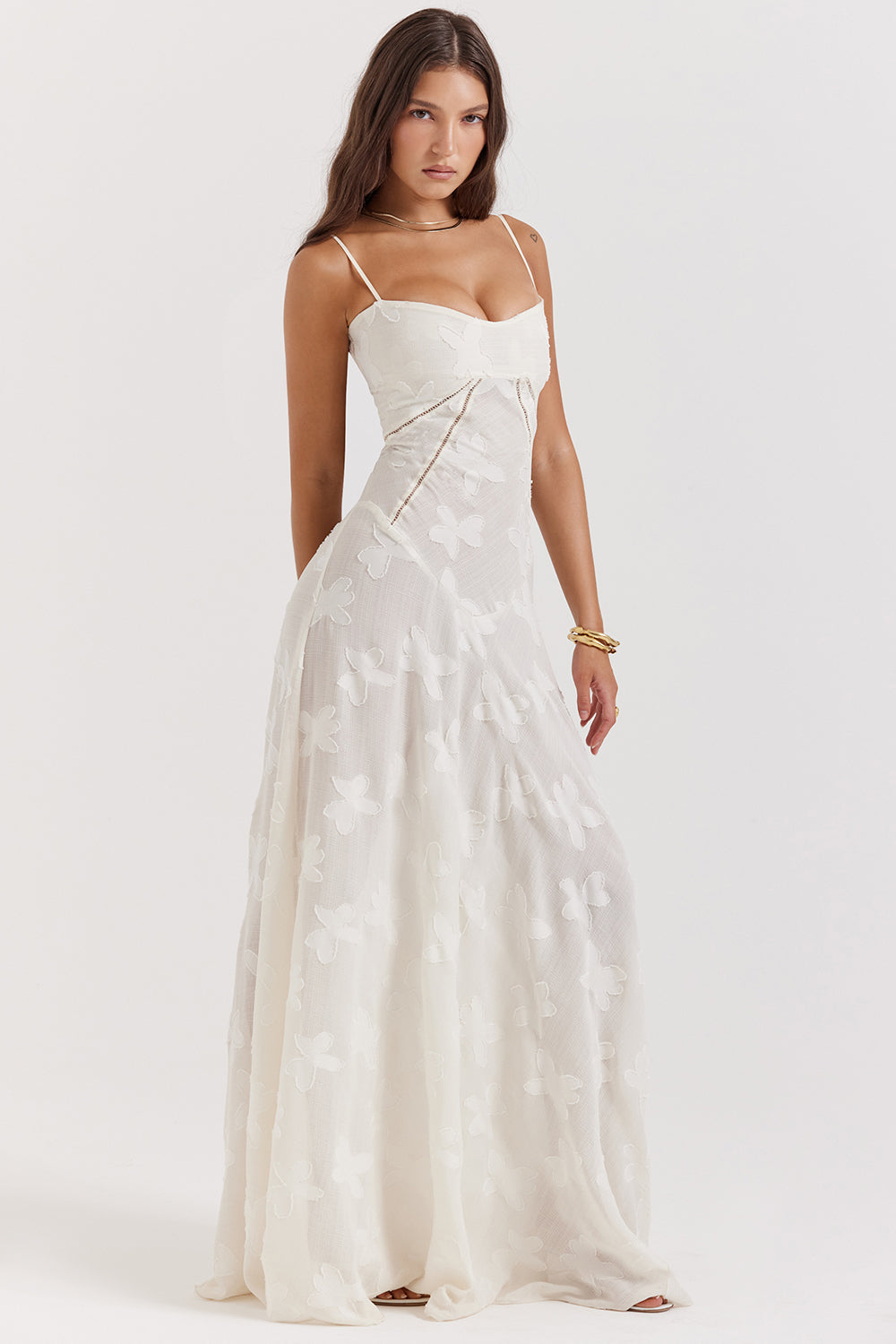 Paulette - Elegante Lange Jurk